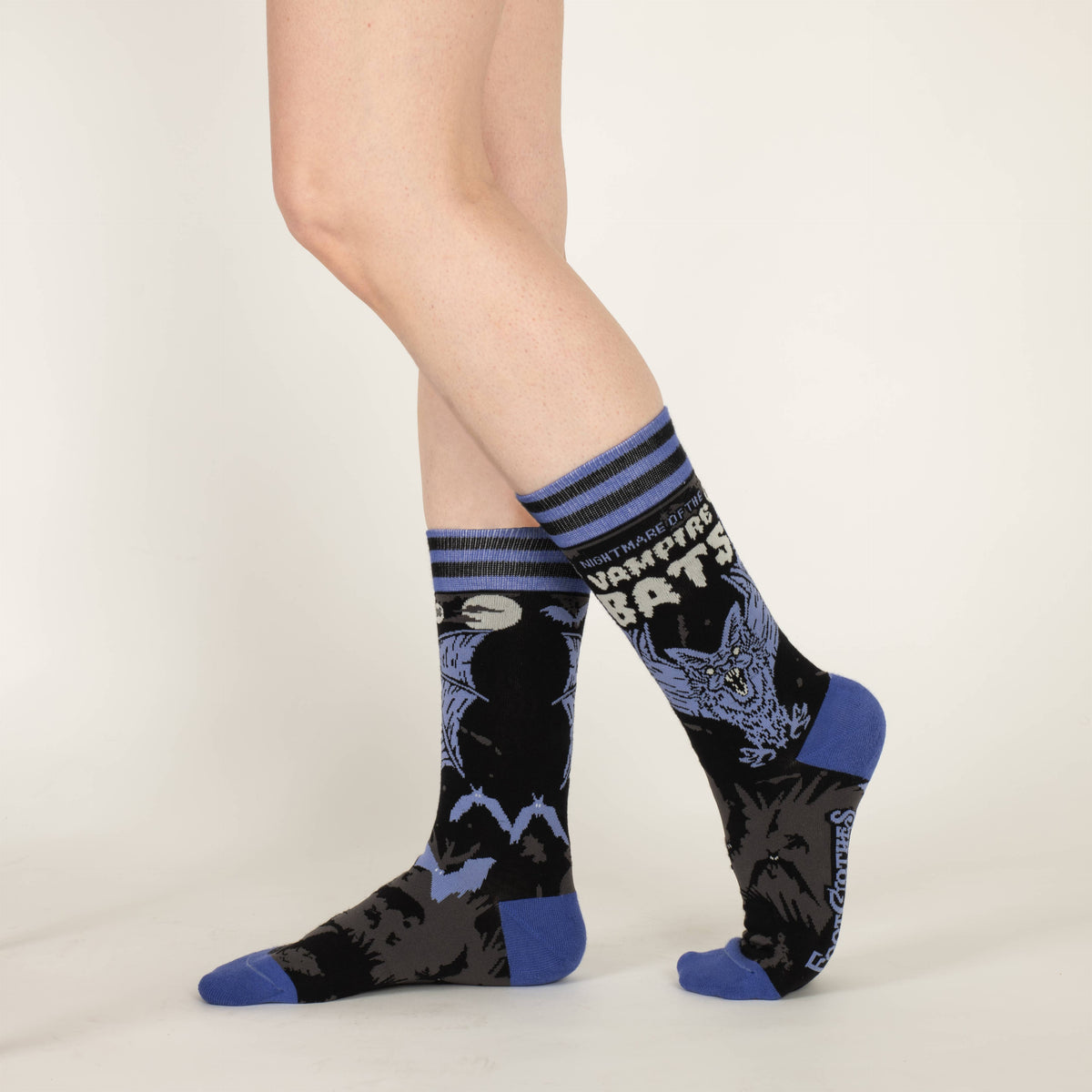 Foot Clothes/Vampire Bats Crew Socks