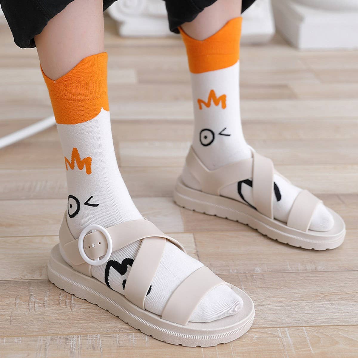 Yuppie Sox CUTE CARTOON PURE COTTON SOCKS WITH ALL SEASONS