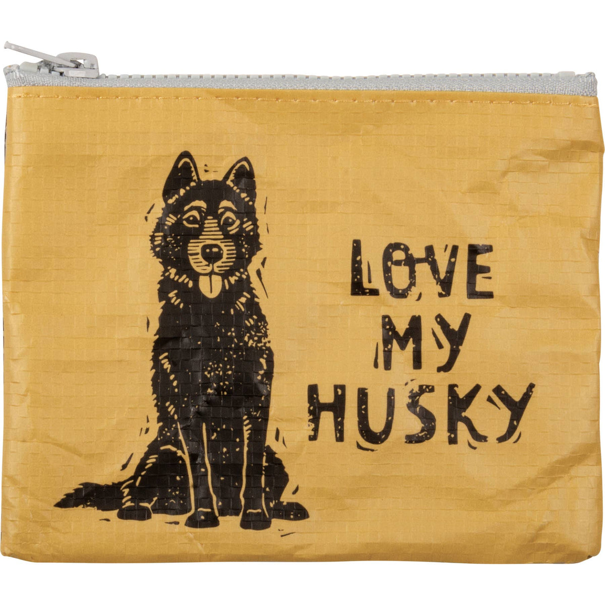 Primitives by Kathy/Love My Husky Zipper Wallet