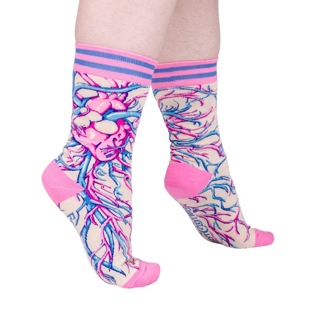 Foot Clothes/Aortic Entanglement Crew Socks