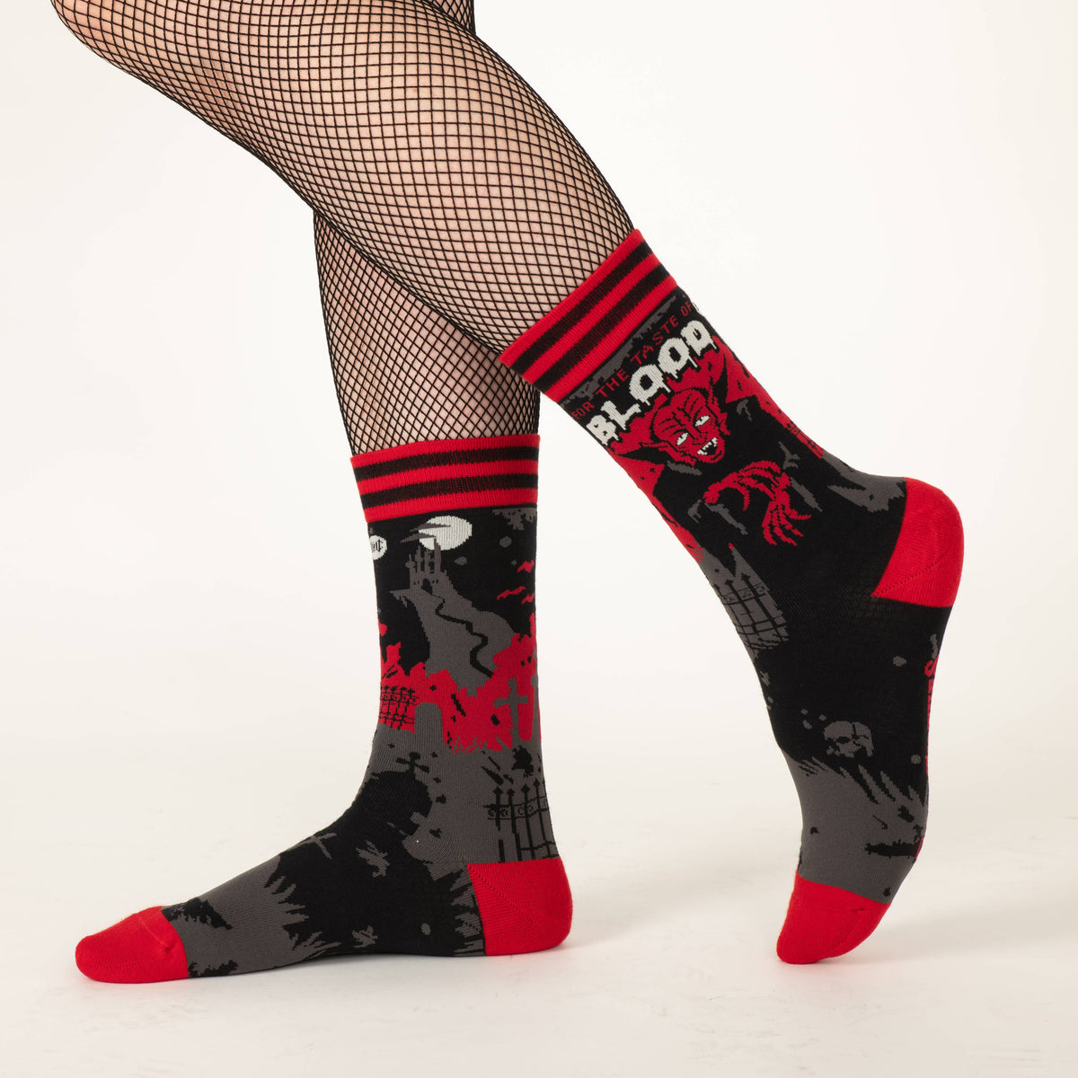 Foot Clothes/Dracula's Bloodlust Crew Socks