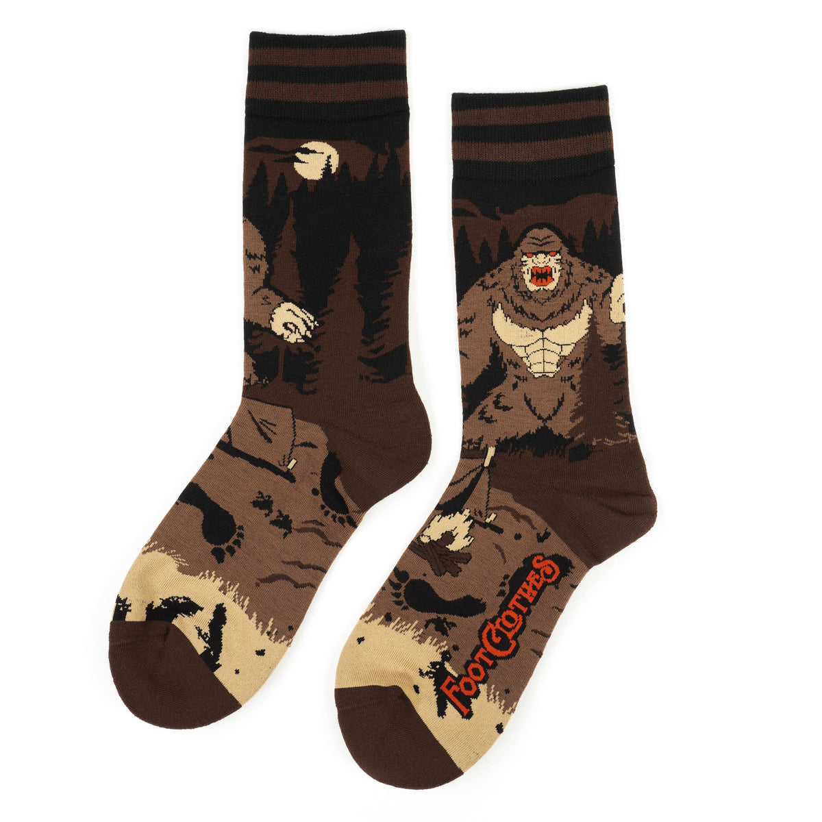 Foot Clothes/Bigfoot Crew Socks