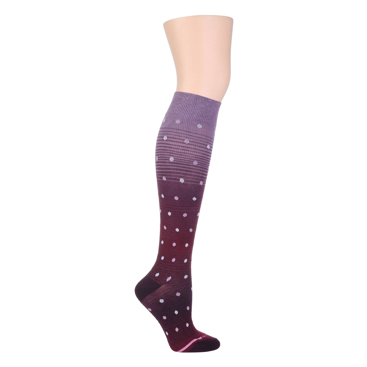 Dr. Motion/Ombre with Dots | Knee-High Compression Socks For Women