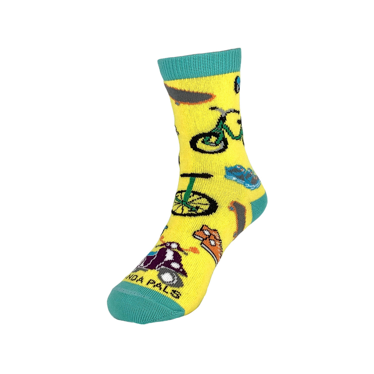Sock Panda - Fun Wheels Socks (Ages 3-7)