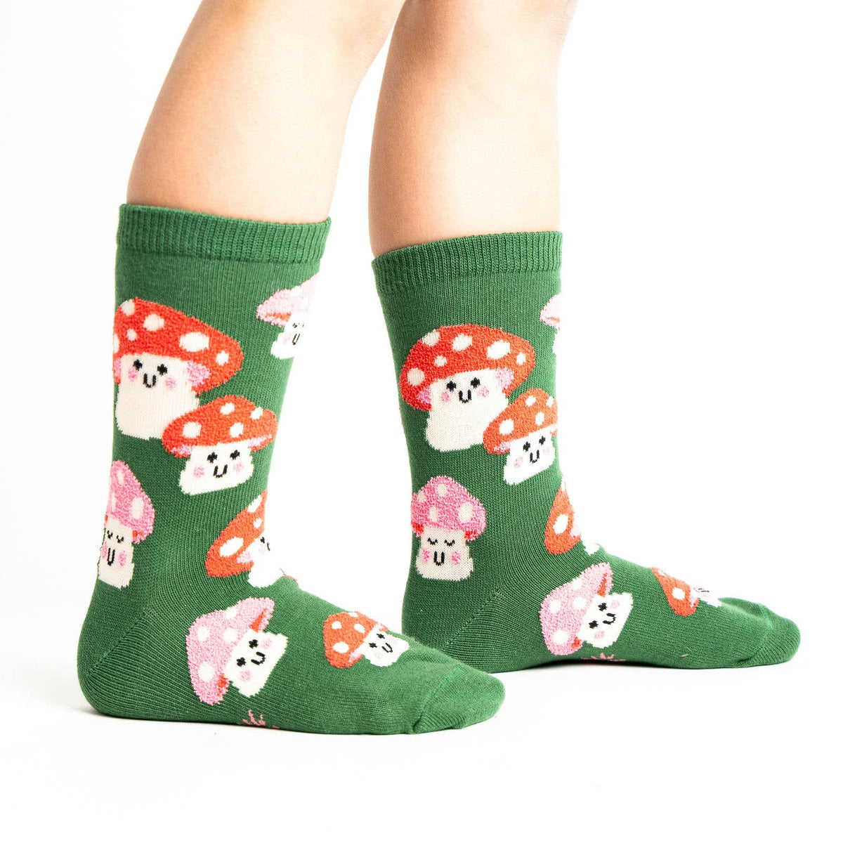 Sock it to Me/Junior Crew Sock Pack: Mellow Mushrooms