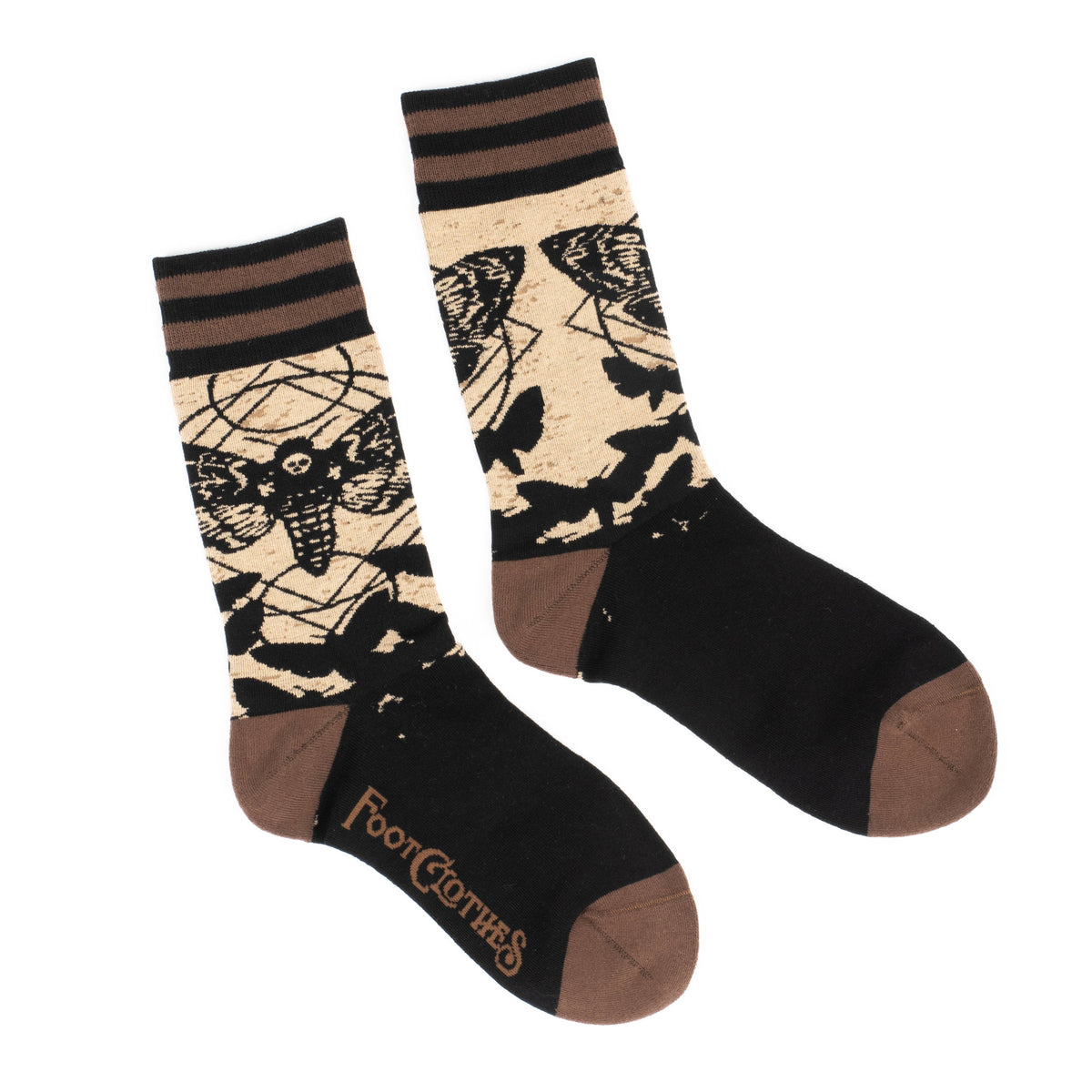 Foot Clothes/Death&#39;s Head Hawkmoth Socks