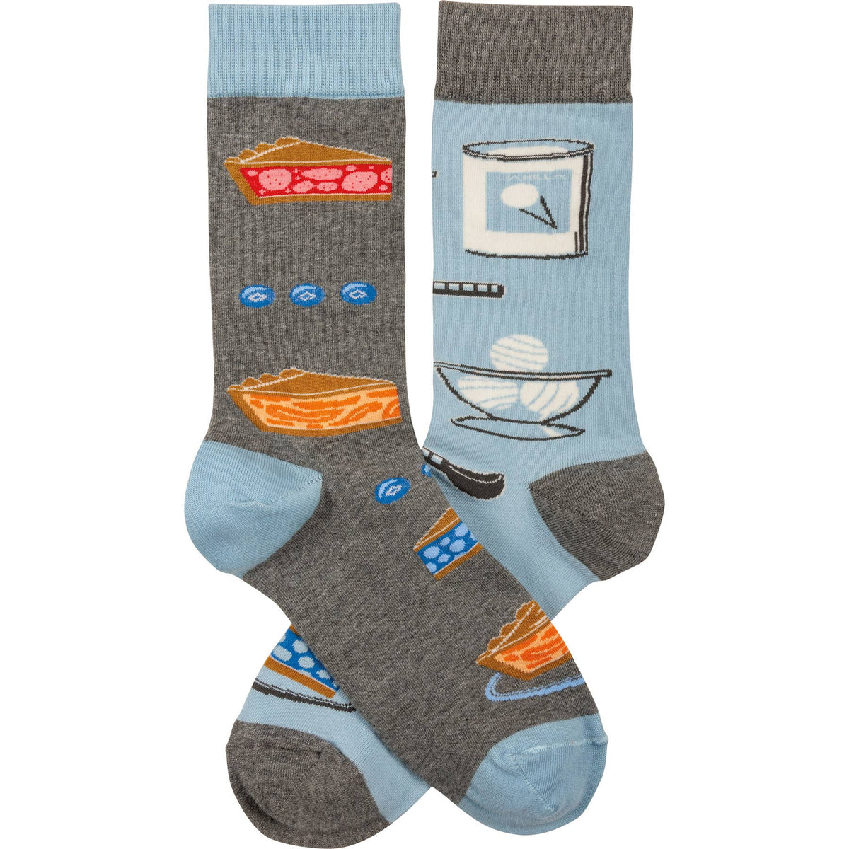 Primitives by Kathy/Pie And Ice Cream Socks