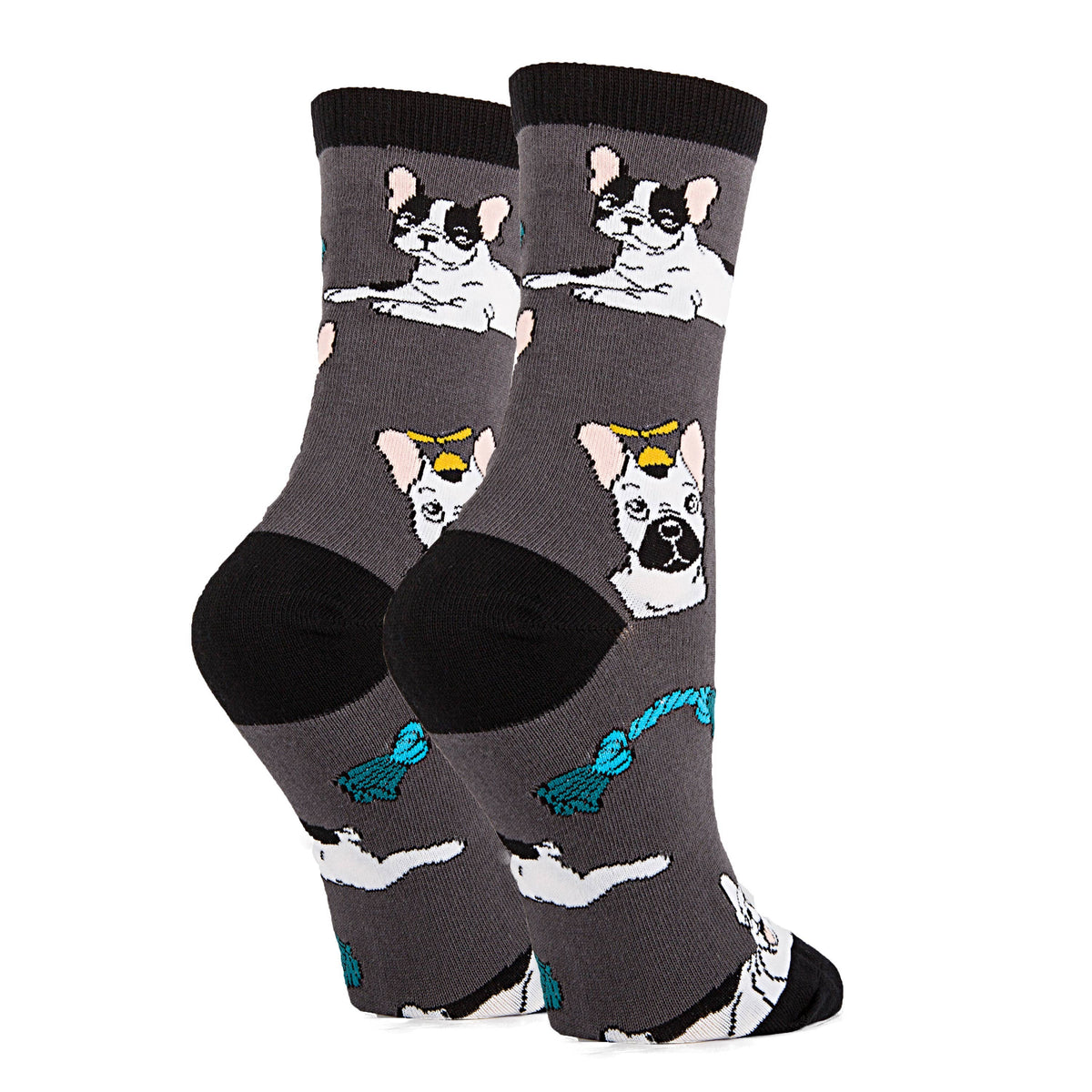 Oooh Yeah!/Pardon My | Women&#39;s Cotton Crew Funny Socks