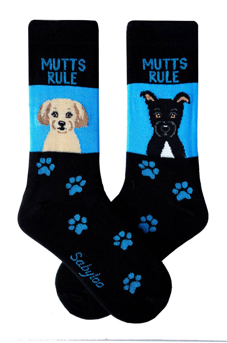 Sabyloo/Mutts Rule Dog Socks