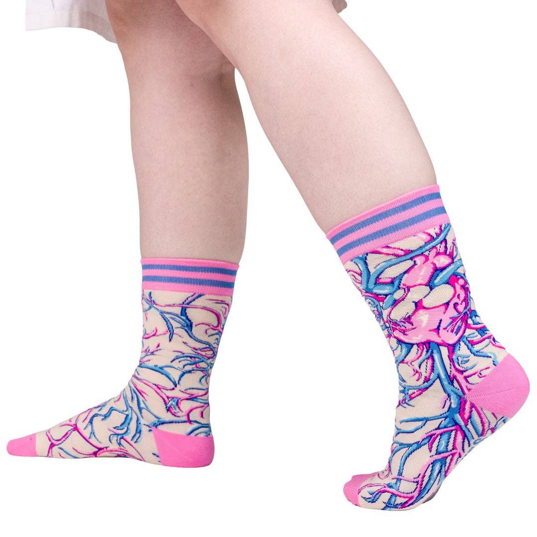 Foot Clothes/Aortic Entanglement Crew Socks