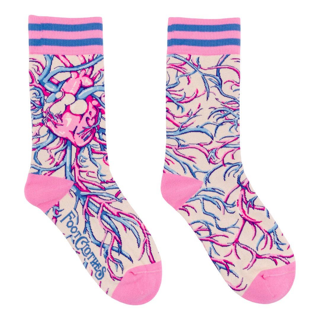 Foot Clothes/Aortic Entanglement Crew Socks