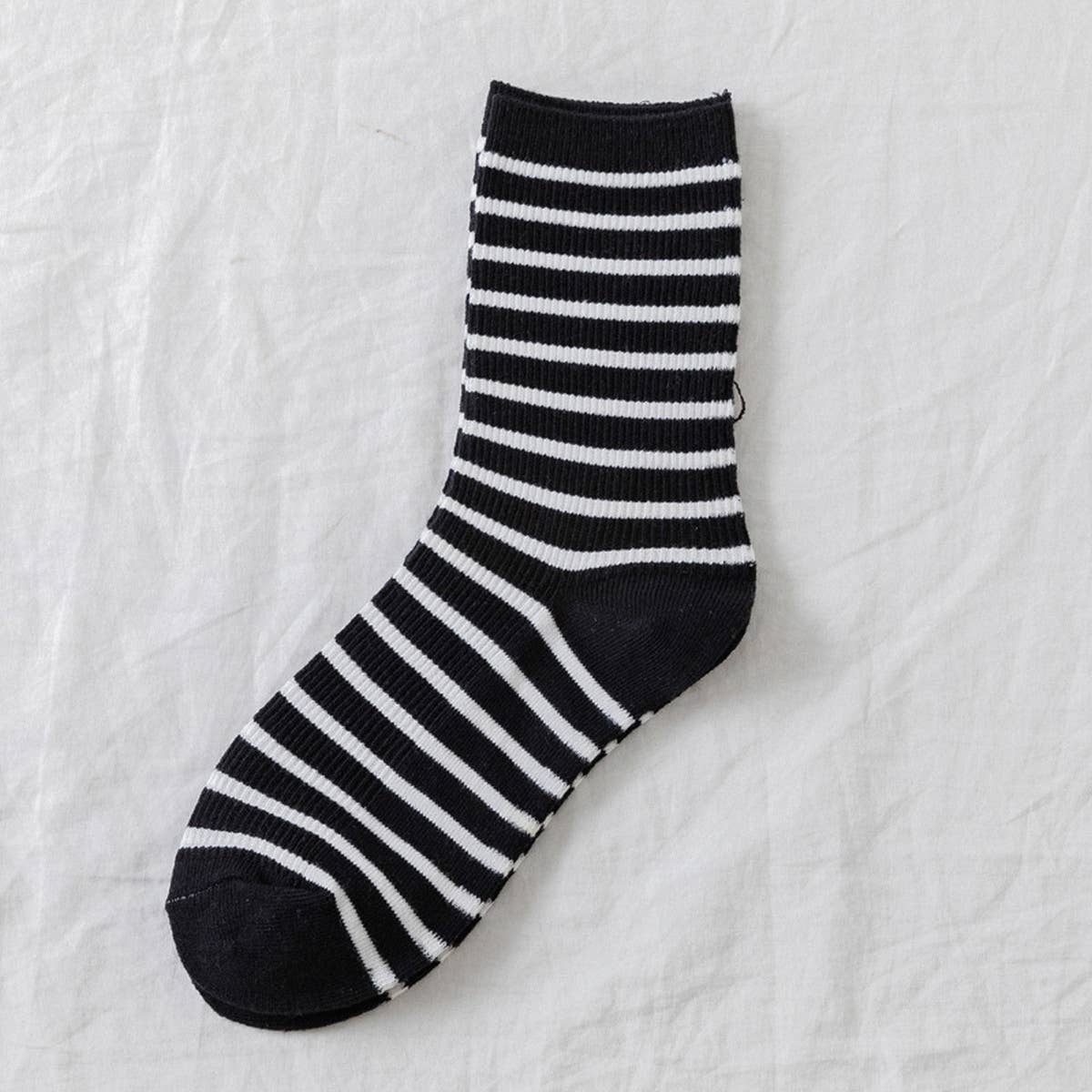 Yuppie Sox WOMEN NEW STRIPED CUTE BREATHABLE PILE SOCKS