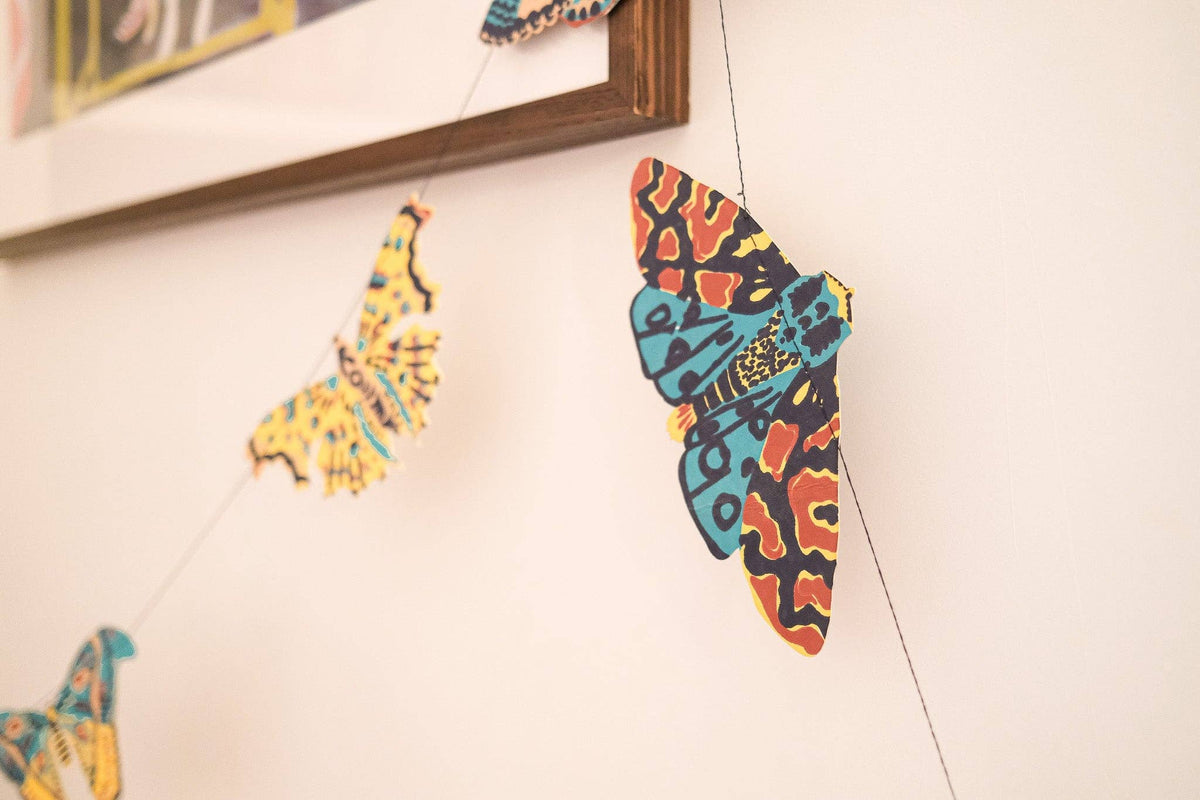 East End Press/MOTHS SEWN GARLAND