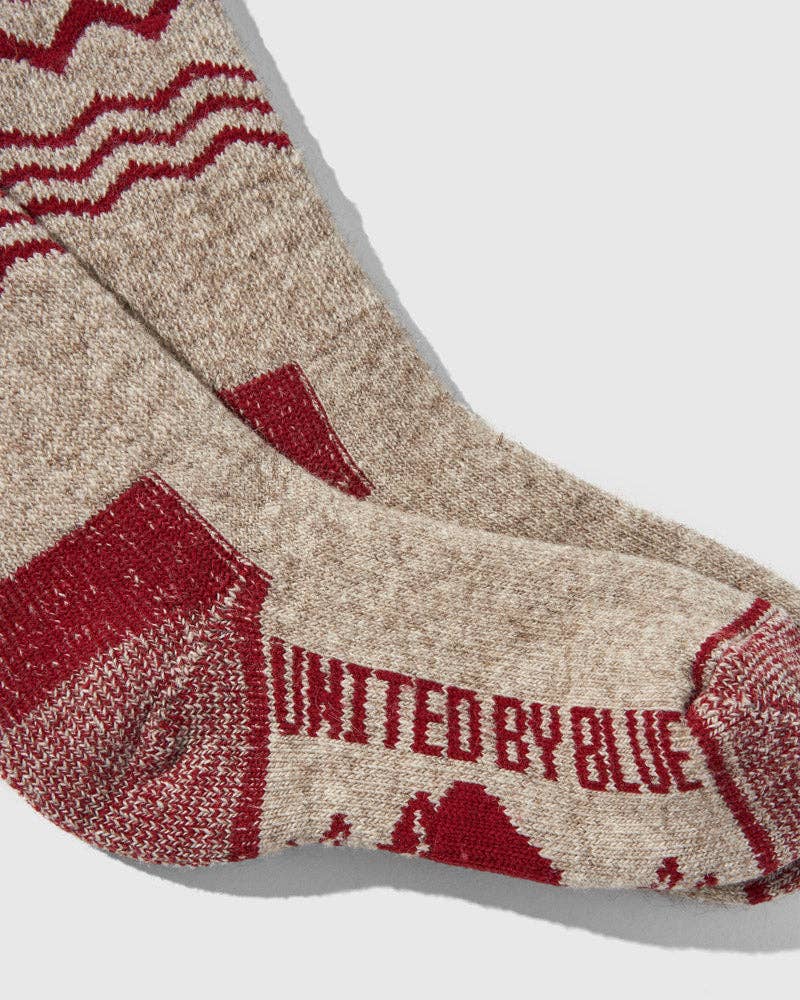 United by Blue/The Ultimate Bison Reinforced and Ribbed Unisex Socks