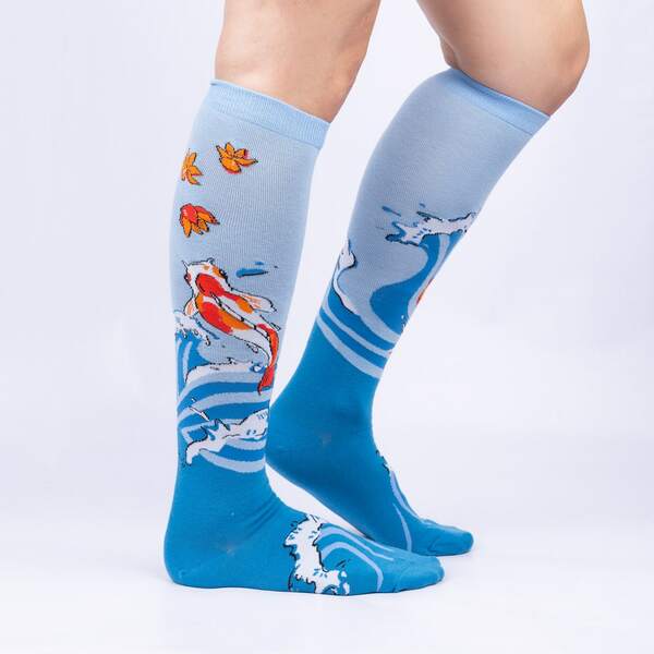 Sock it to Me/Knee High Sock: Beauty in Water