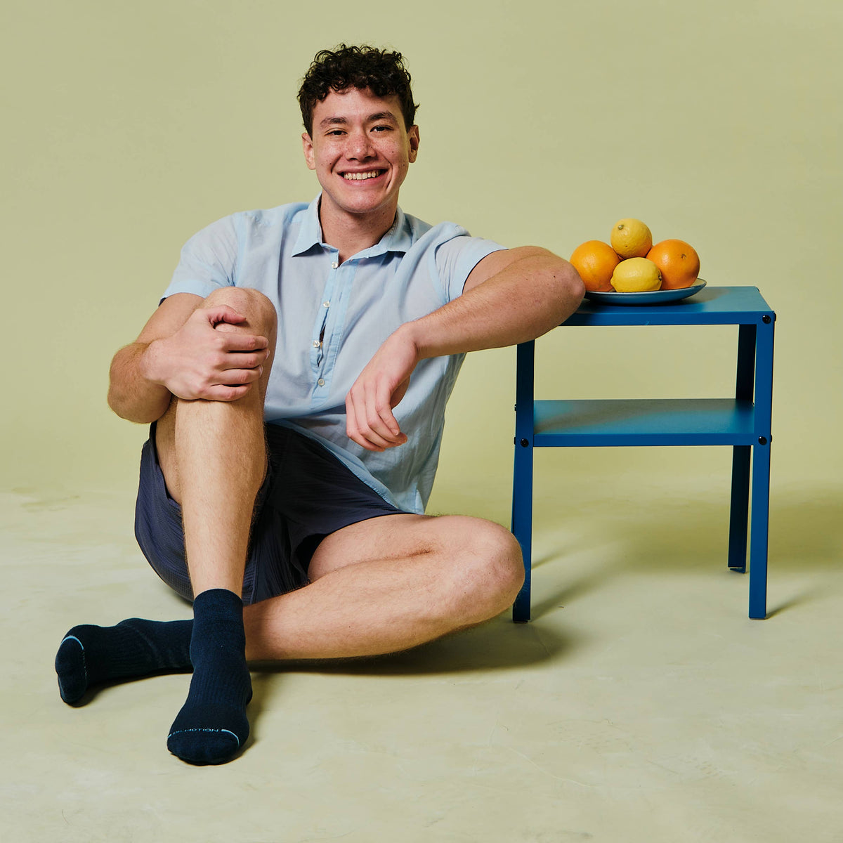 Dr. Motion/Back Stripes |  Quarter Compression Socks For Men