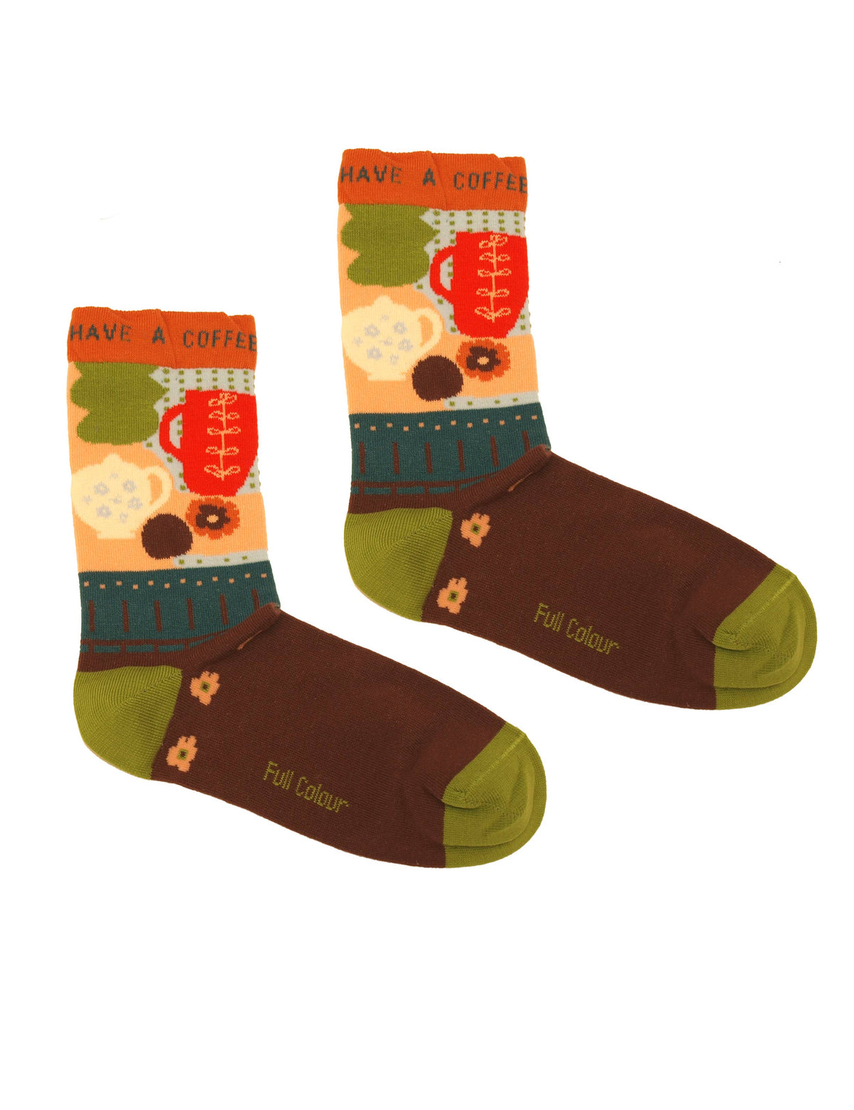 Full Colour/NAIF BROWN SOCK