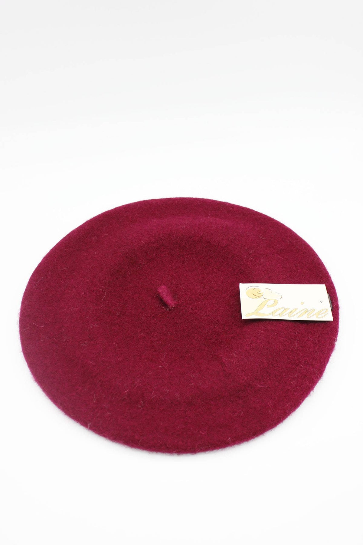 Hologramme/Classic beret in pure wool