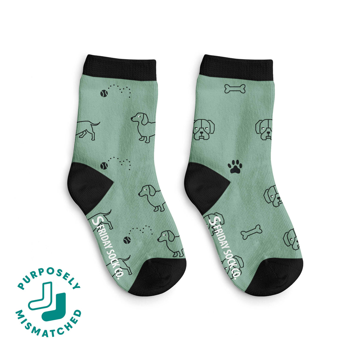 Friday Sock Co/Kid's Dog Socks