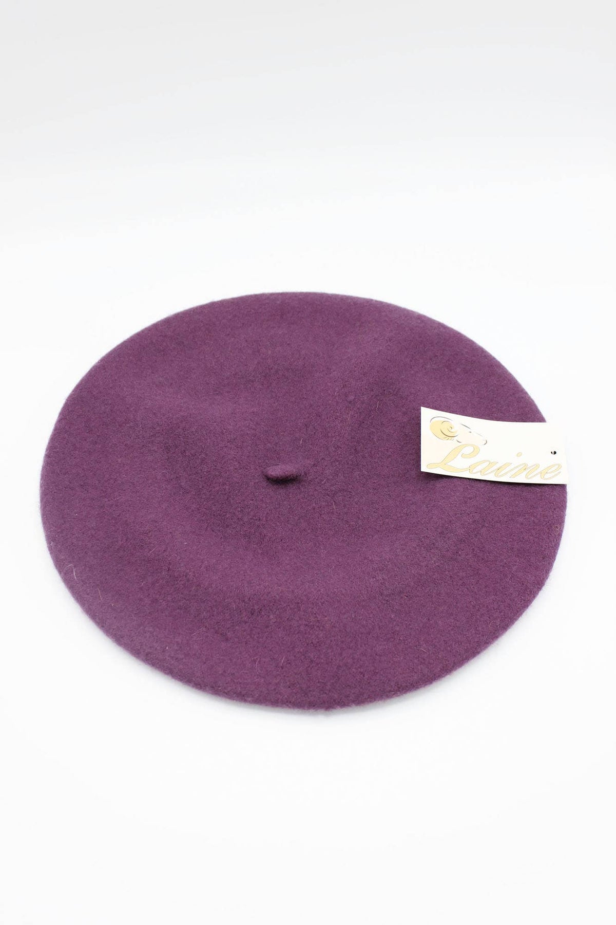Hologramme/Classic beret in pure wool