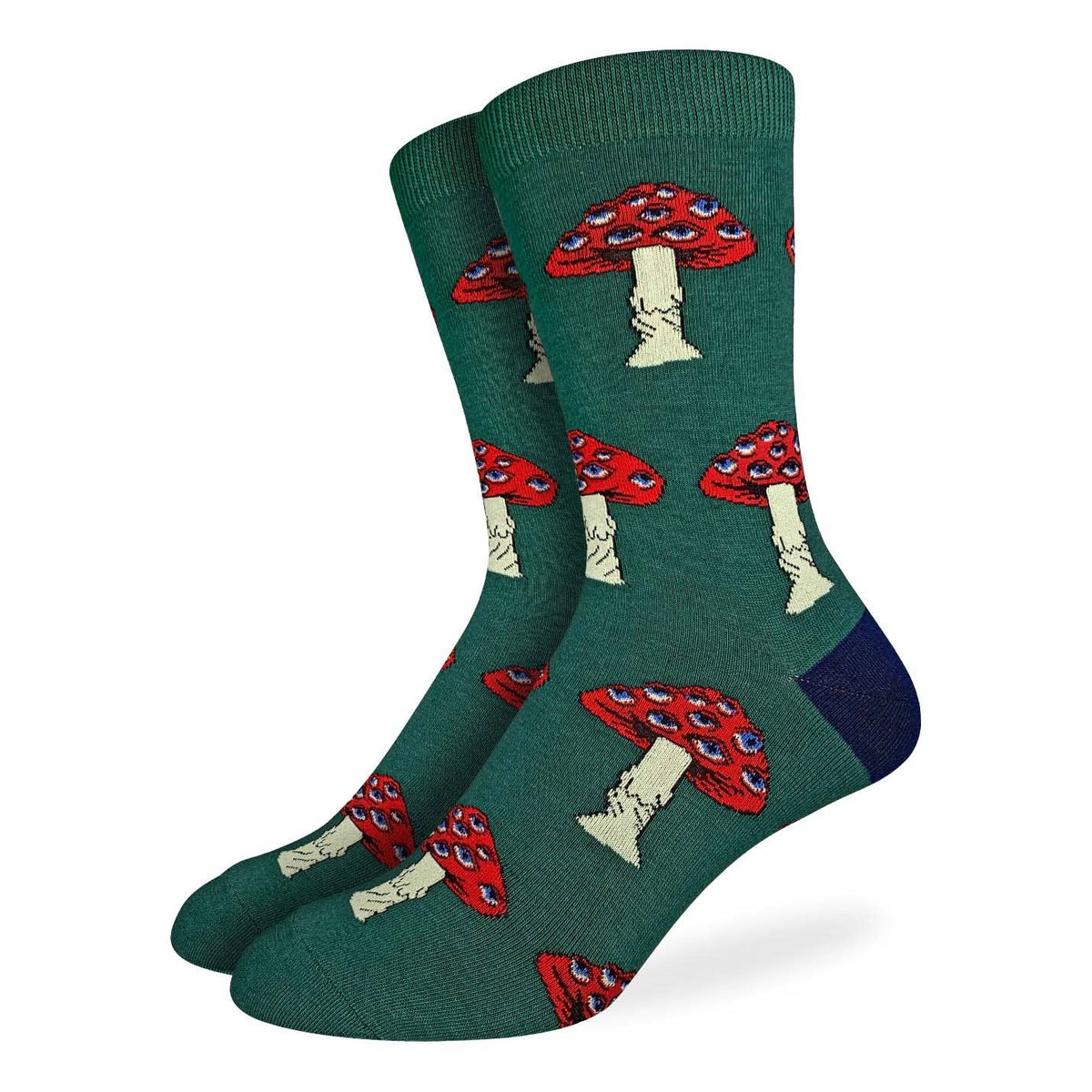 Good Luck Sock/Big &amp; Tall Magic Mushrooms Socks