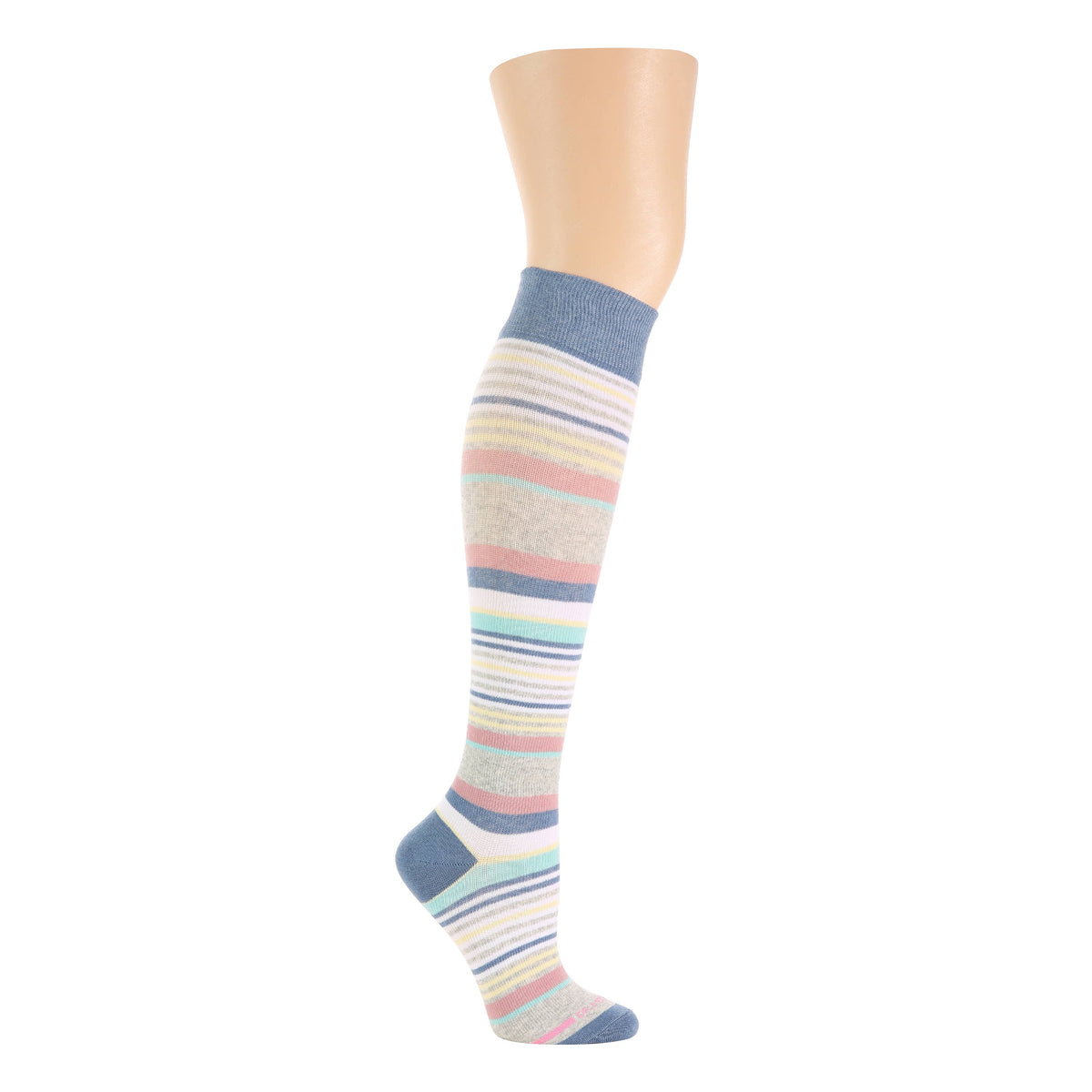 Dr. Motion/Variety Stripe | Knee-High Compression Socks For Women
