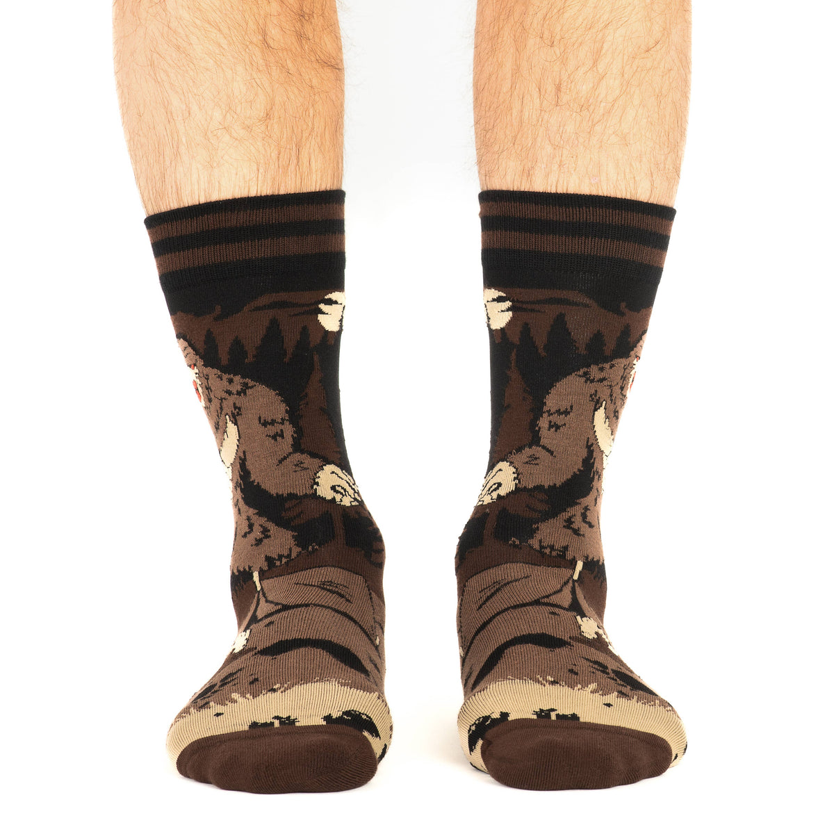 Foot Clothes/Bigfoot Crew Socks