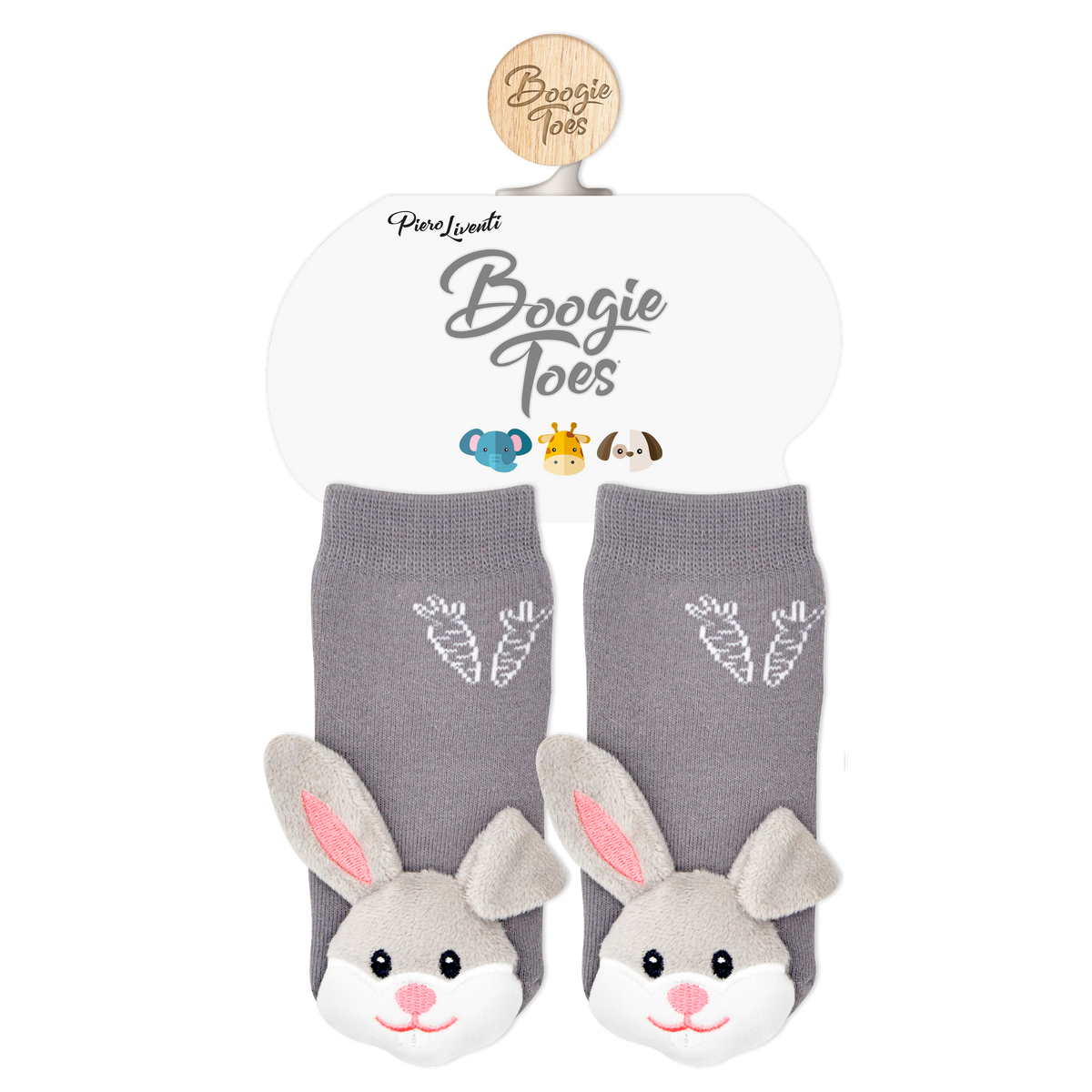 Piero Leventi/New Bunny Boogie Toes Rattle Socks