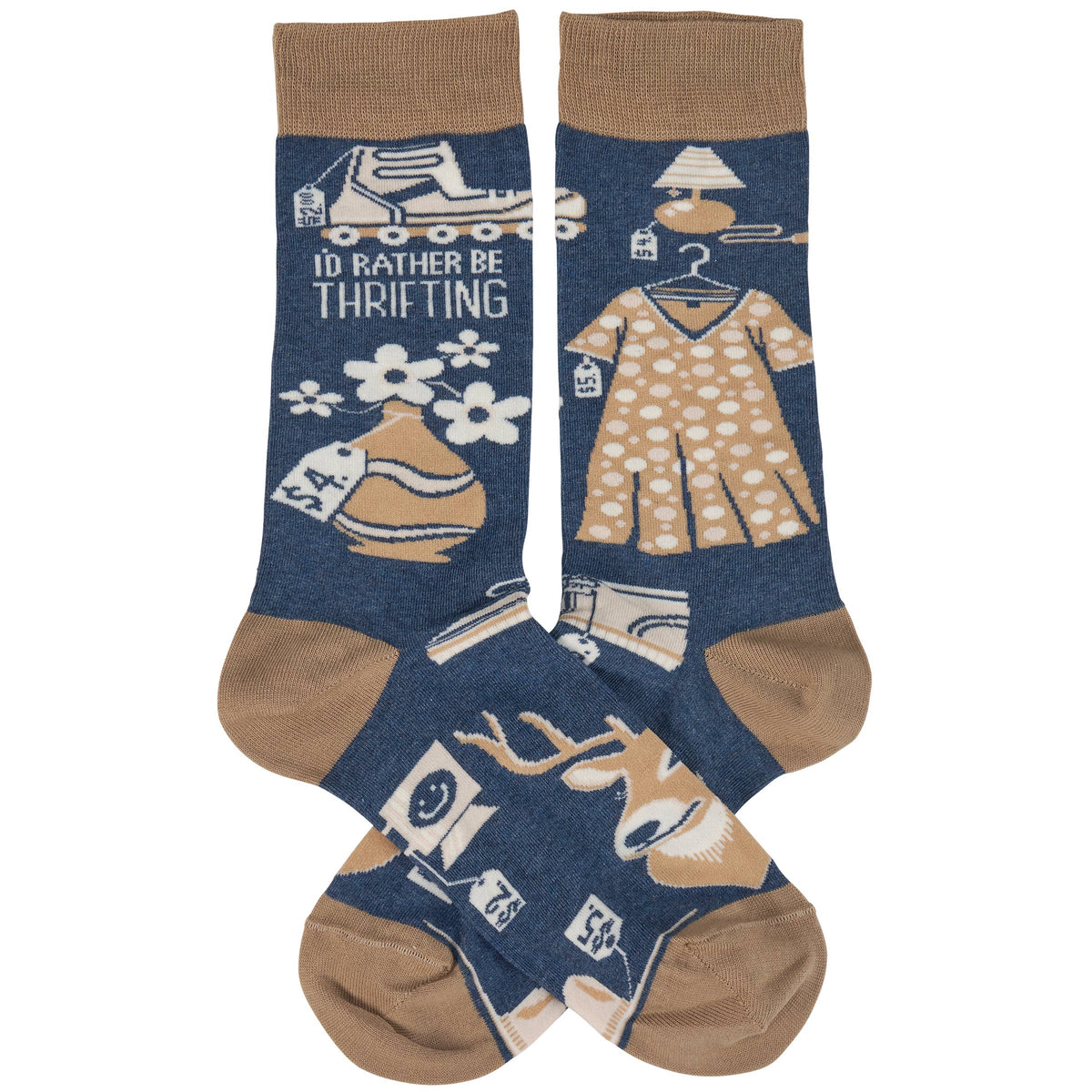 Primitives by Kathy/I'd Rather Be Thrifting Socks