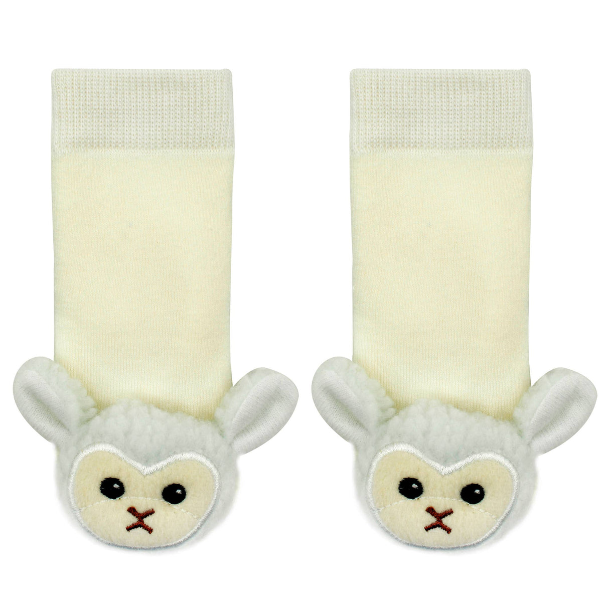 Liventi/Woolly Sheep Lamb Boogie Toes Rattle Socks