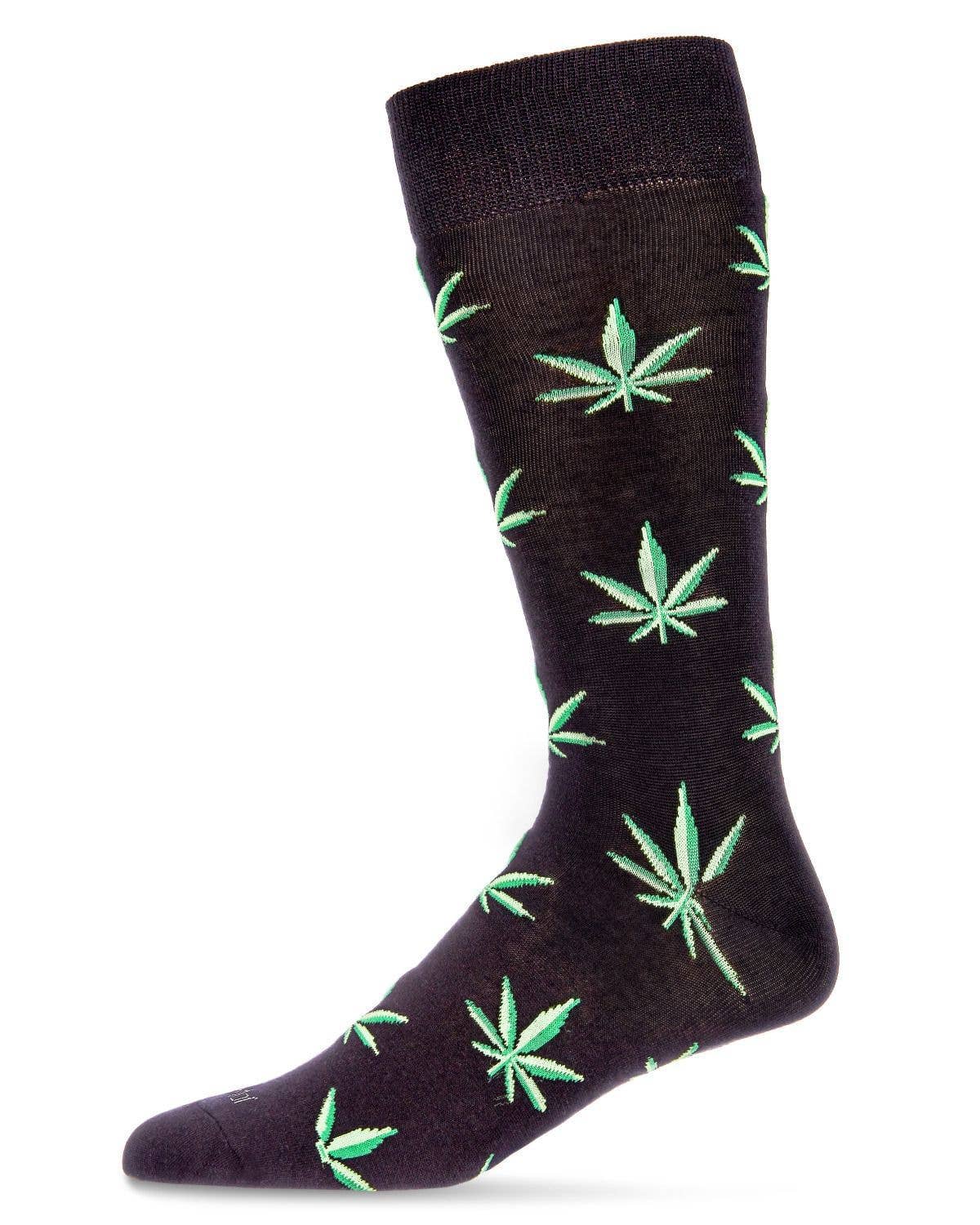 MeMoi/Me & Mary Jane Bamboo Blend Men's Crew Socks