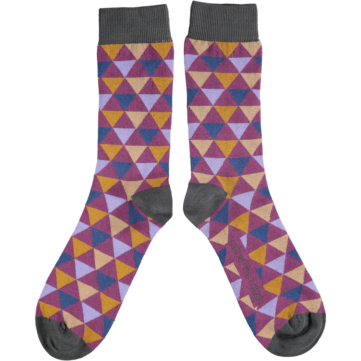 Catherine Tough/Men&#39;s Organic Cotton Crew Socks