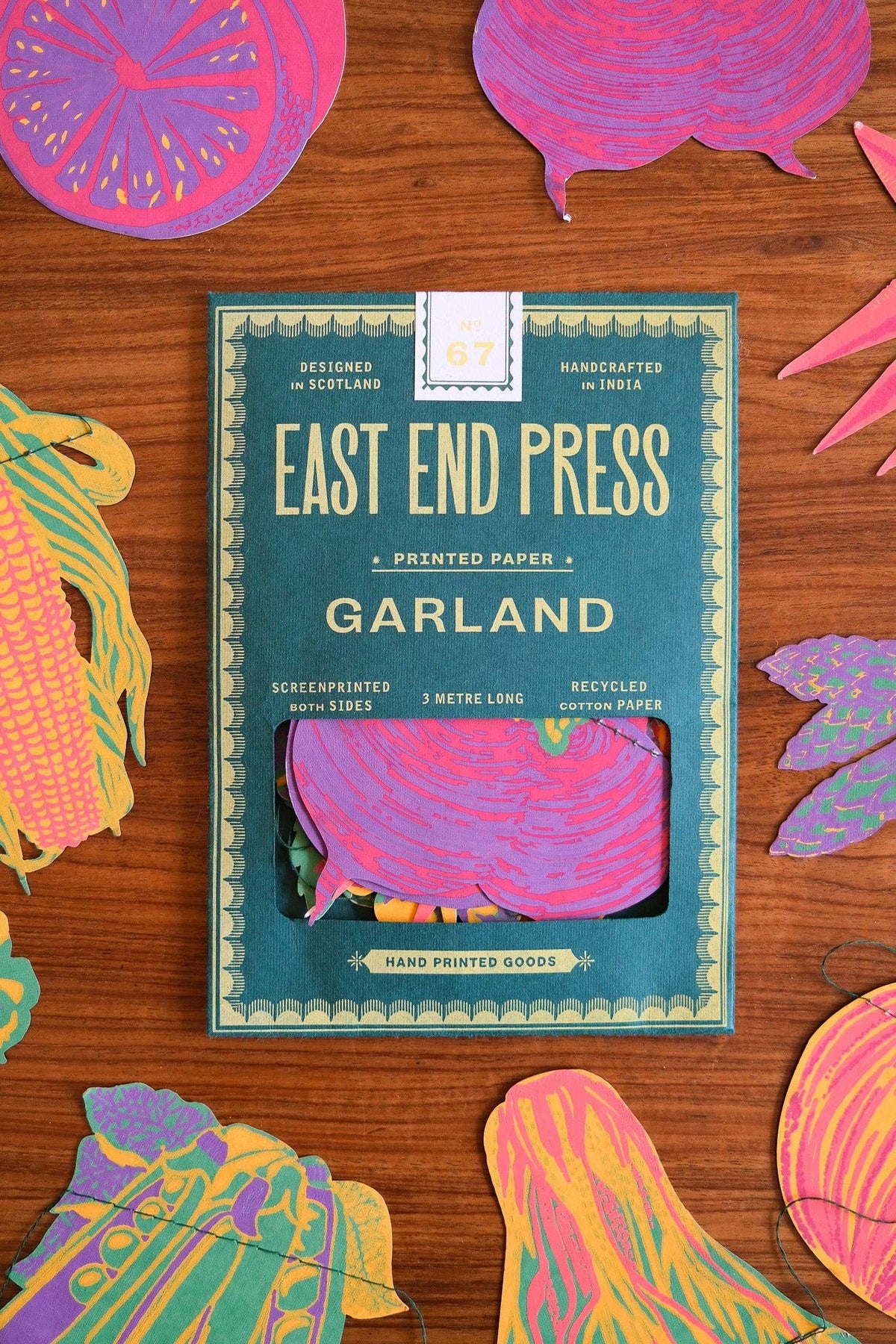 East End Press/VEGETABLE SEWN GARLAND