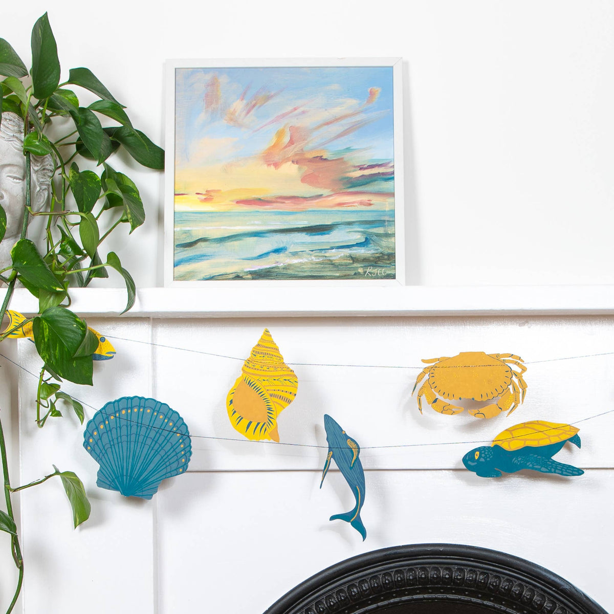 East End Press/Sealife Sewn Garland