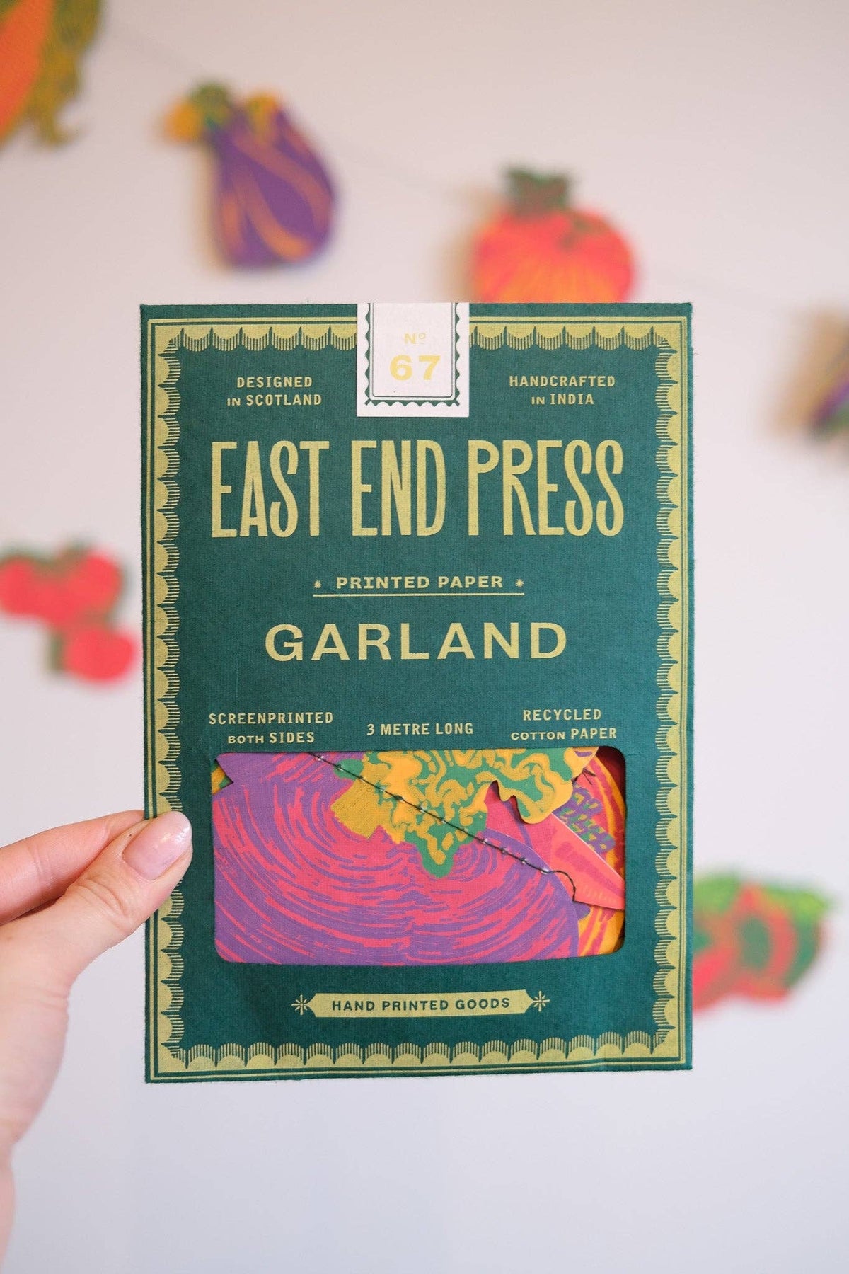 East End Press/VEGETABLE SEWN GARLAND