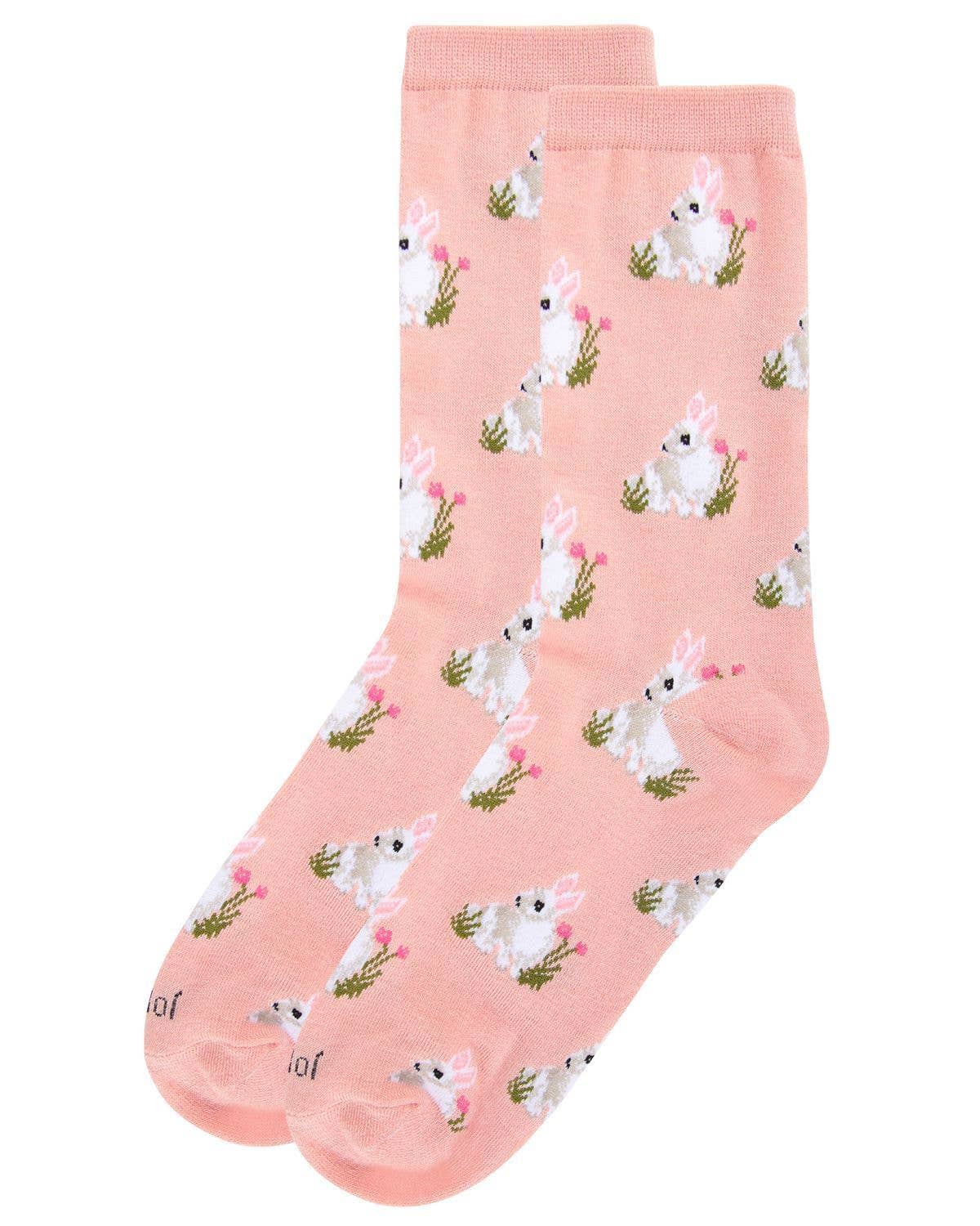 MeMoi/Rabbits Bamboo Blend Crew Socks
