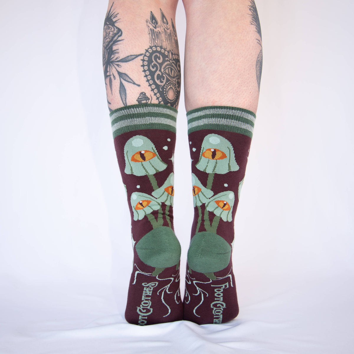 Foot Clothes/Mystic Mushrooms Crew Socks