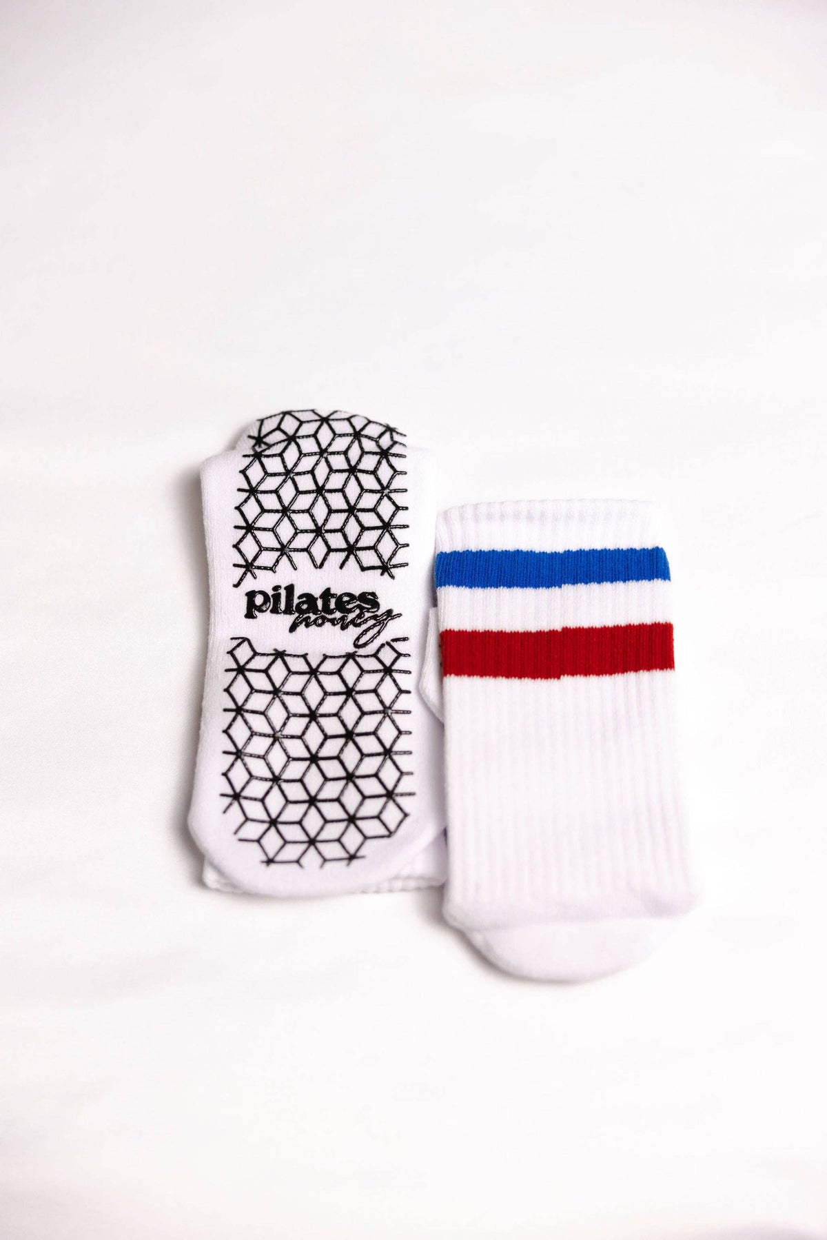 Pilates Honey/Men&#39;s Vintage Crew Grip Sock