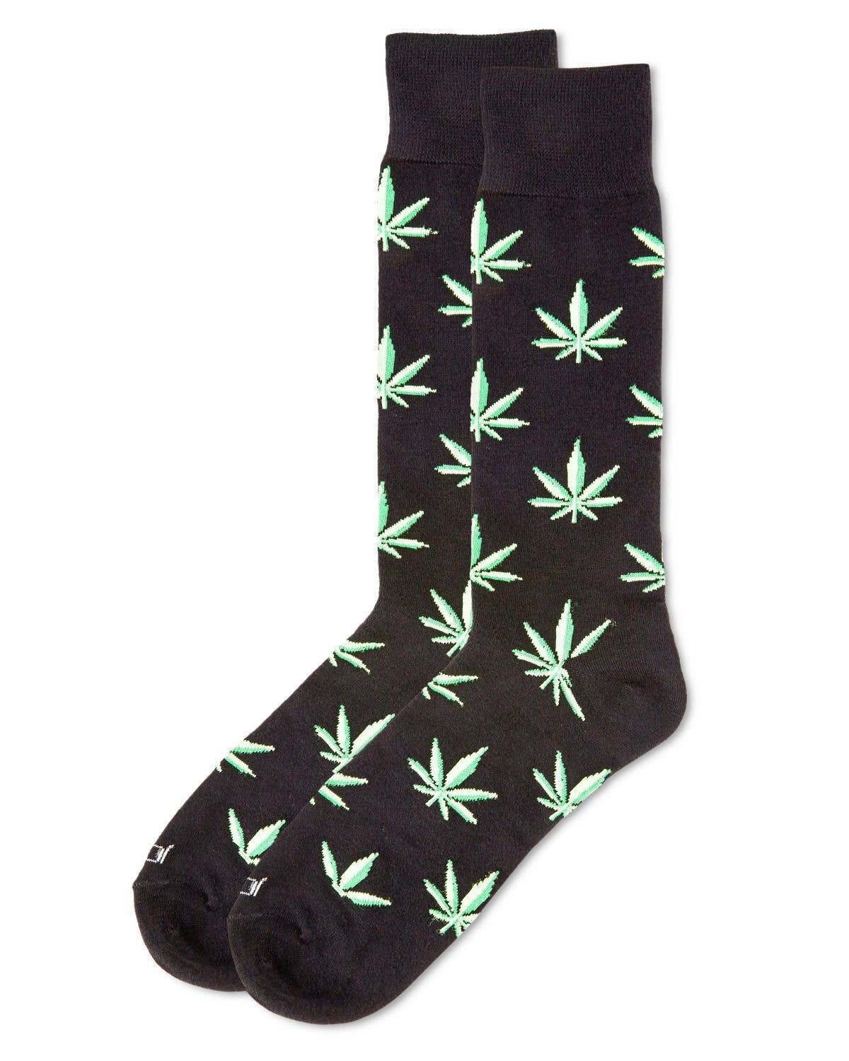 MeMoi/Me & Mary Jane Bamboo Blend Men's Crew Socks