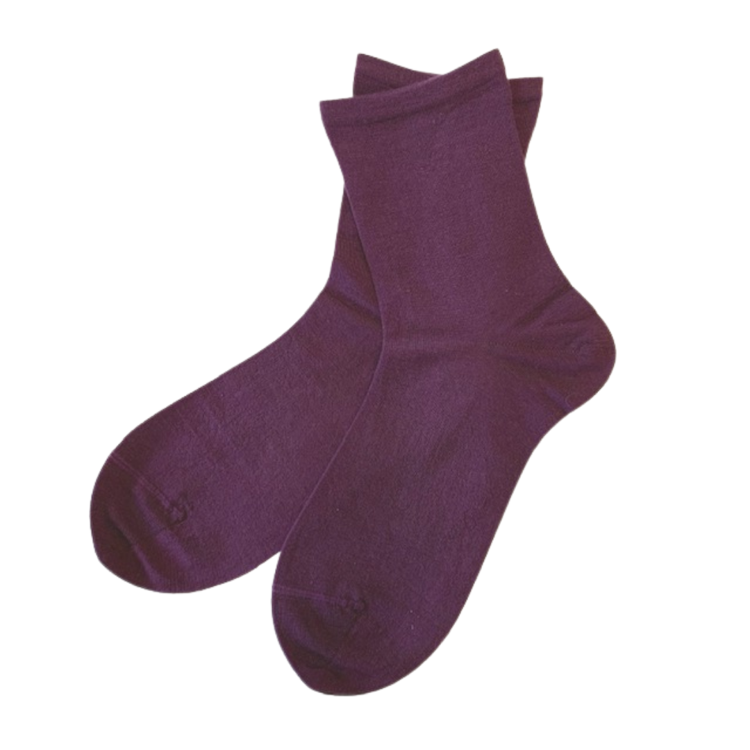 Cherrystone/Extra Fine Premium Merino Wool Everyday Socks