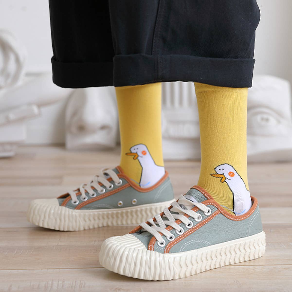 Yuppie Sox CUTE CARTOON PURE COTTON SOCKS WITH ALL SEASONS