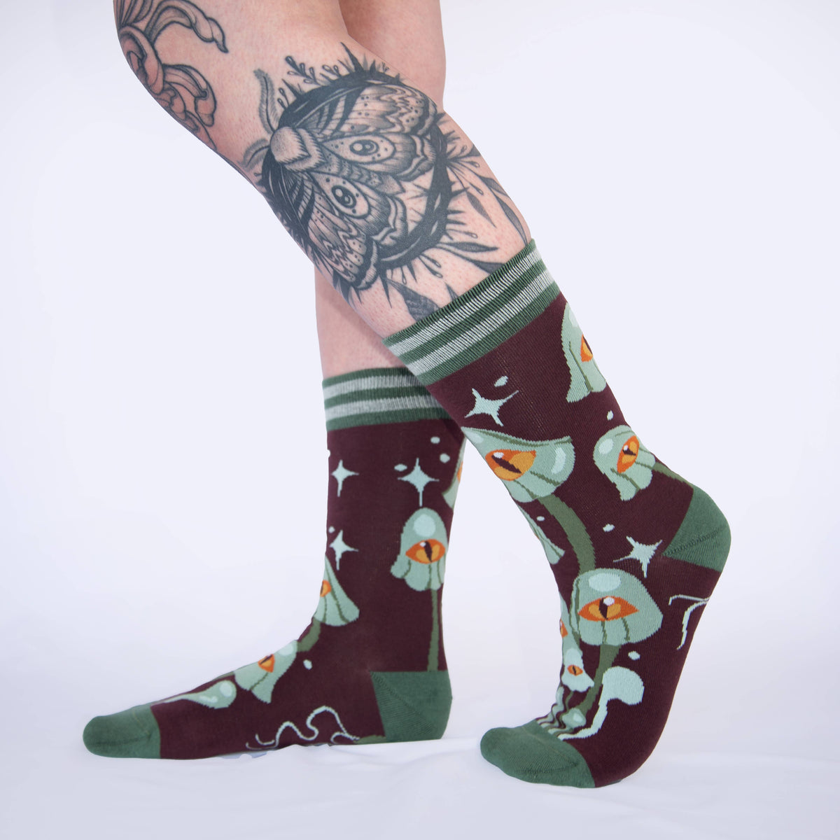 Foot Clothes/Mystic Mushrooms Crew Socks