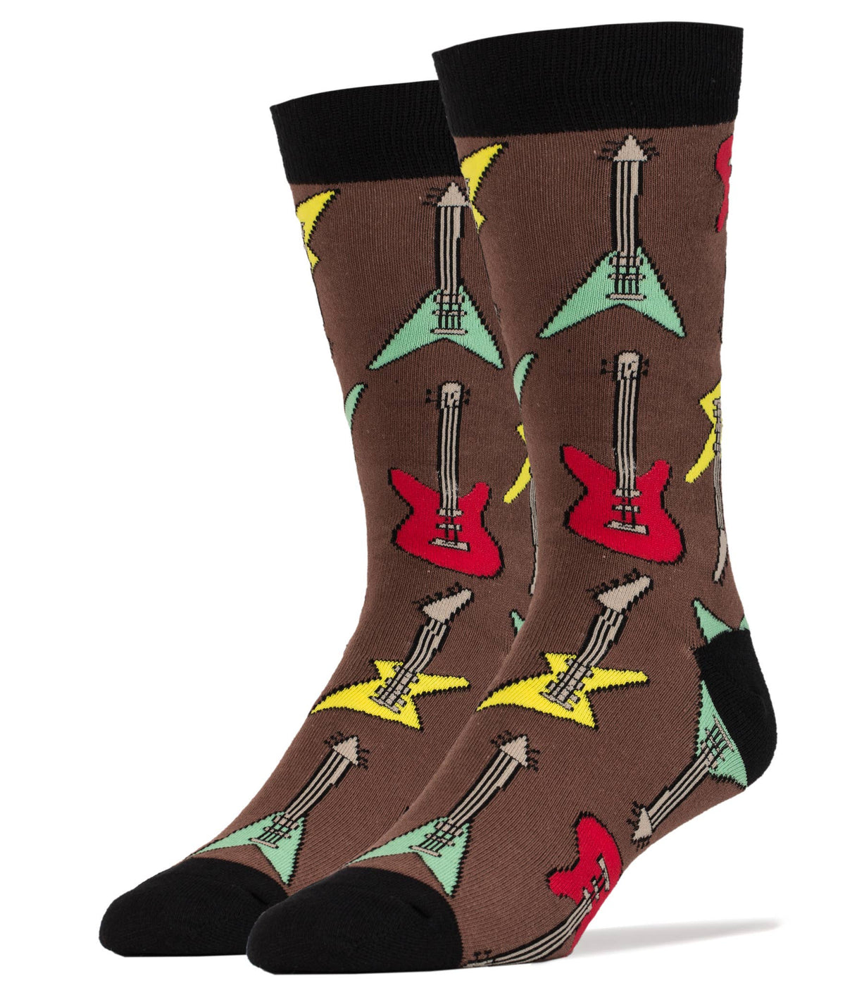 Oooh Yeah!/It's Electric | Men's Cotton Crew Funny Socks