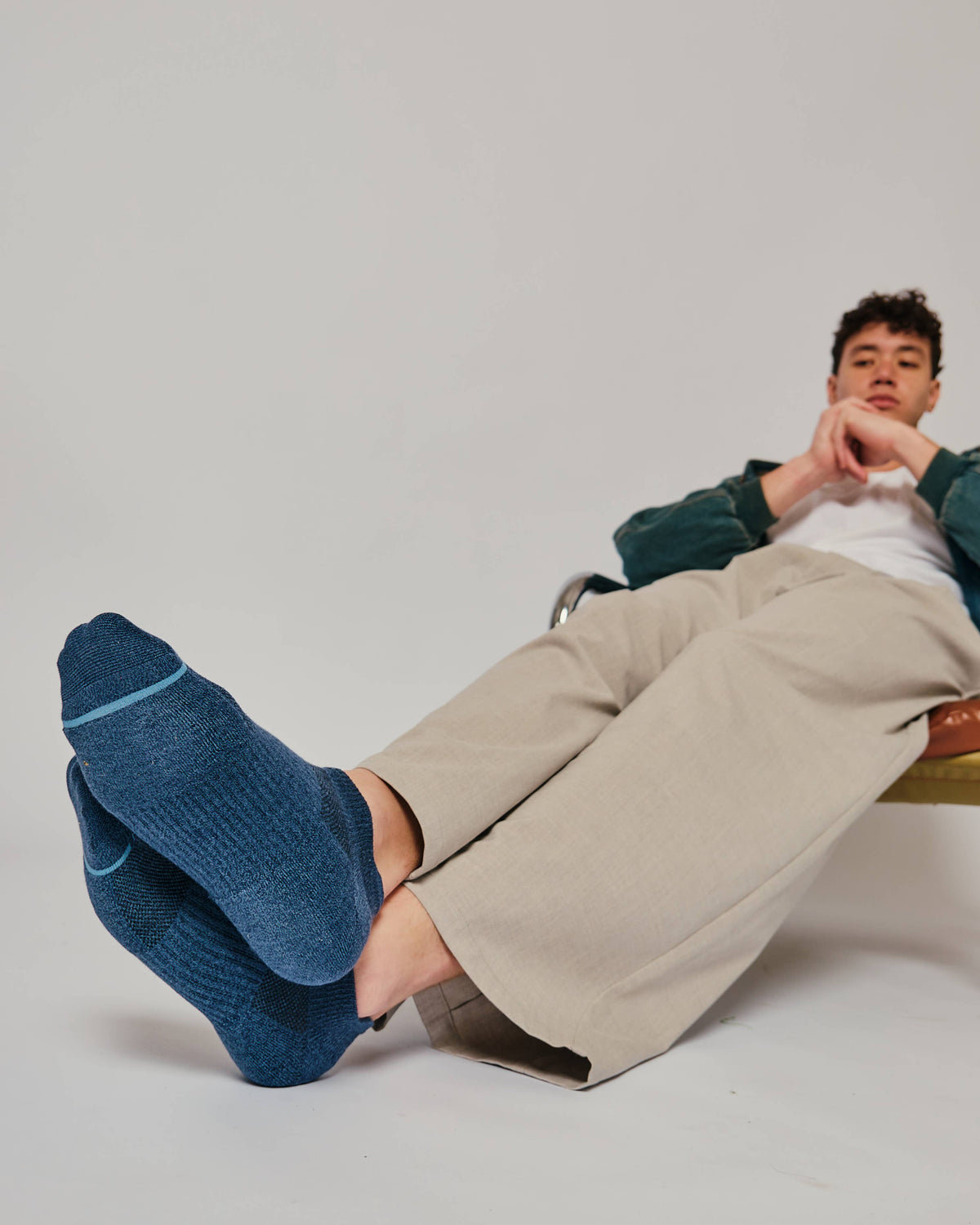 Dr. Motion/Basic Marl | Ankle Compression Socks For Men