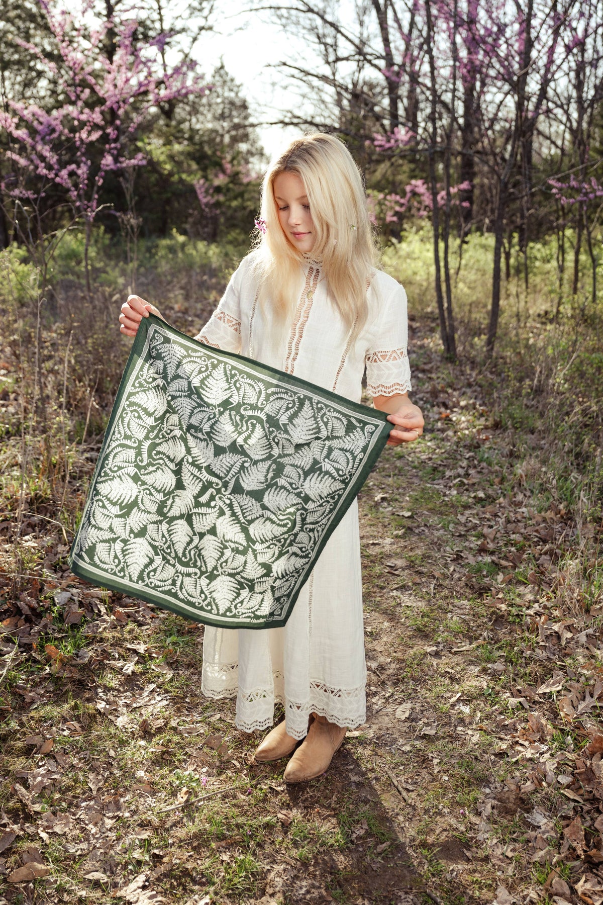 Handker/No. 139 Fern Bandana