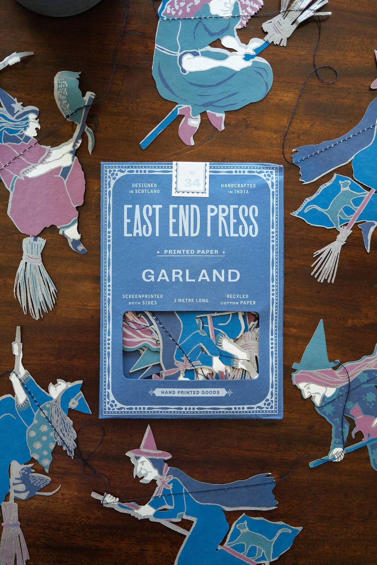 East End Press/Wicked Witches Sewn Garland
