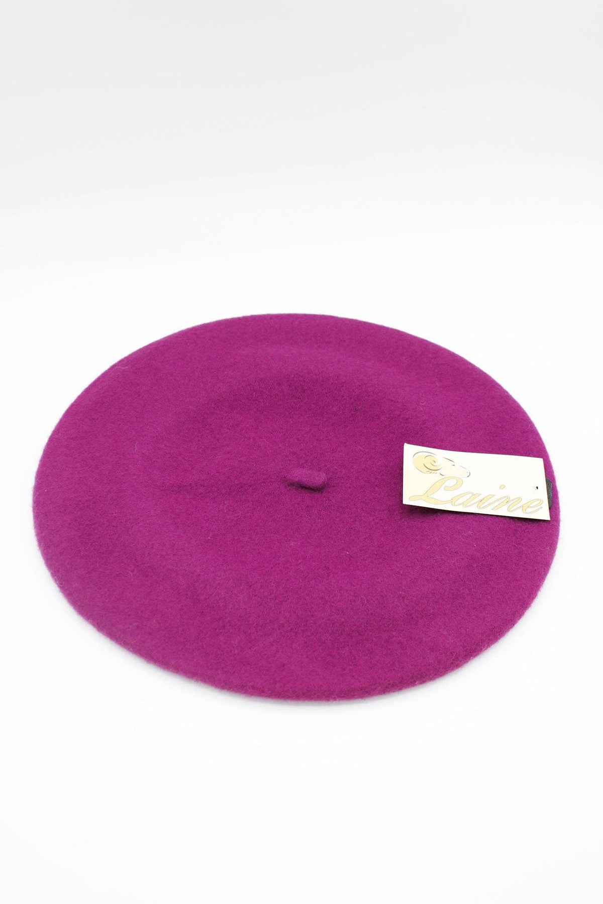 Hologramme/Classic beret in pure wool
