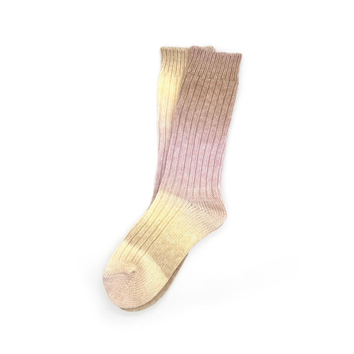 Rainbow Unicorn Birthday Surprise/Ombre Sunset Socks – Cozy Gradient Knit Socks for Fall &amp; Win