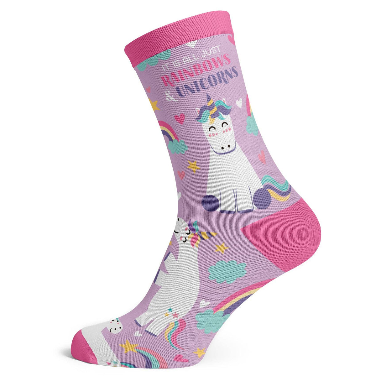 Socks to Be You/Rainbows and Unicorns Socks