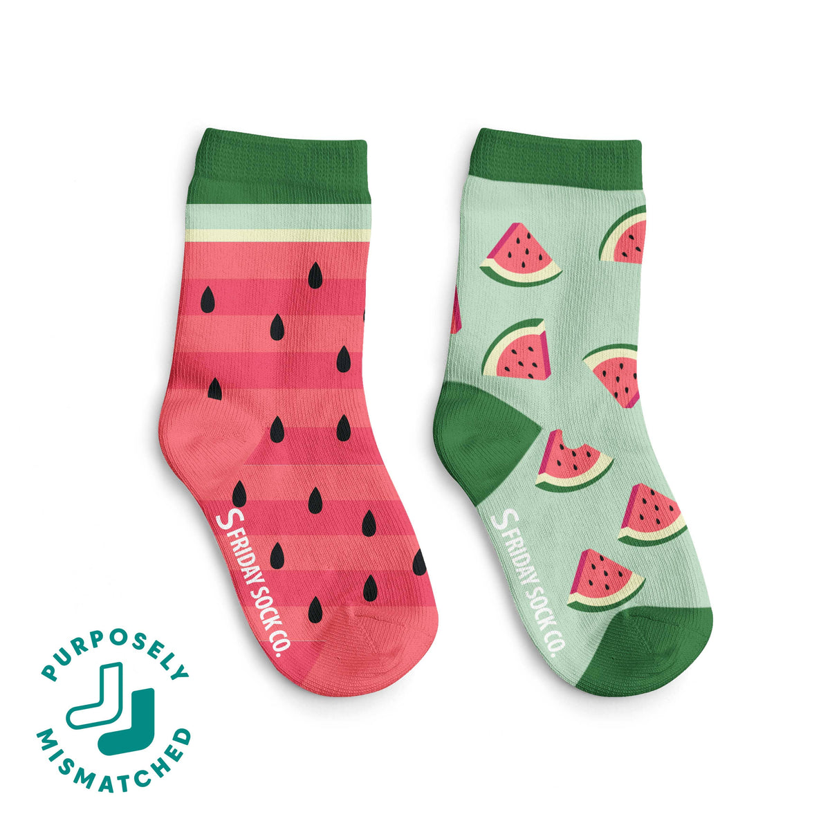 Friday Sock Co/Kid's Watermelon Socks